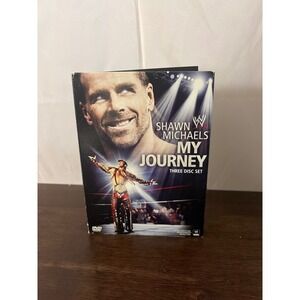 WWE Shawn Michaels My Journey 3 Disc DVD Set HBK Heartbreak Kid 2009 PG